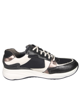 Durea Durea 6295.1731 Wijdte H Zwarte Sneaker