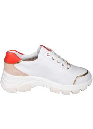 Hassia Hassia 301450 Lissabon Witte Sneaker
