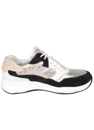 Durea Durea 6317.2064 Wijdte H Zwarte Sneaker