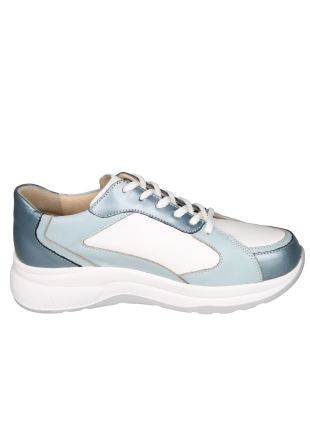 Finn Comfort Finn Comfort 2780 Piccadilly Blauwe Sneaker