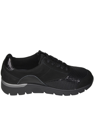 Waldlaufer Ortho Tritt Waldlaufer Ortho Tritt 626K02 K-Ramona Zwarte Sneaker