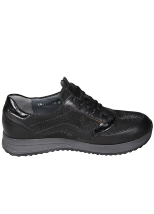 Waldlaufer Waldlaufer 752004 H-Vicky Zwarte Sneaker