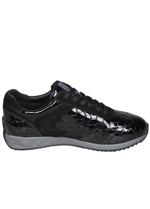 Waldlaufer Waldlaufer 598002 Janett Zwarte Sneaker