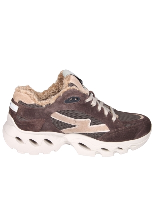 Durea FlowMotion Durea FlowMotion 6325.2393 Wijdte H Bruine Sneaker
