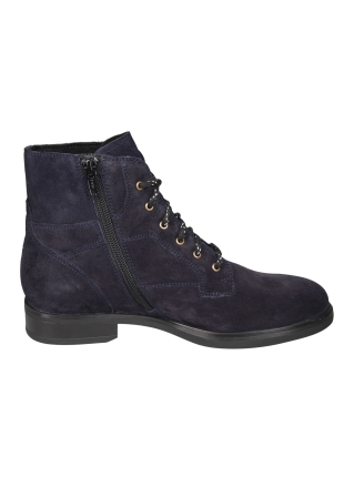 Durea Durea 9832.7563 Wijdte K Blauwe Veterboot