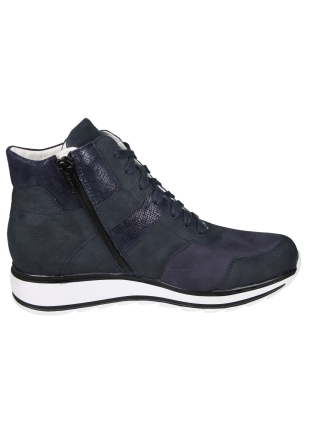Durea Flex Durea Flex 9745.0367 Wijdte K Blauwe Veterboot
