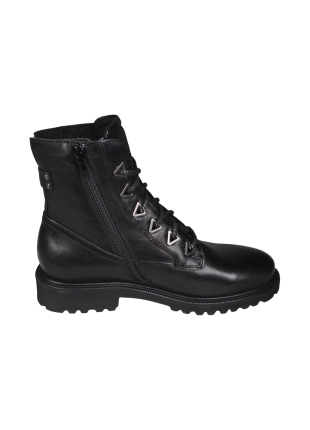 Durea Durea 9838.2388 Wijdte G Zwarte Veterboot