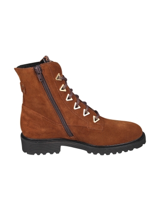Durea Durea 9838.2195 Wijdte G Cognac Veterboot