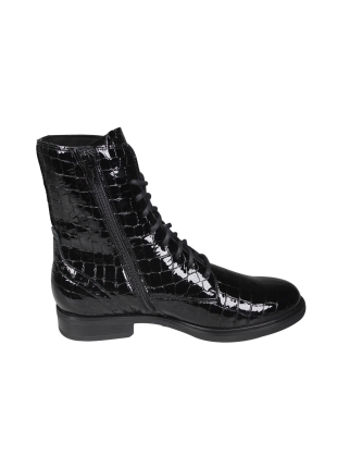 Durea Durea 9826.1899 Wijdte G Zwarte Veterboot