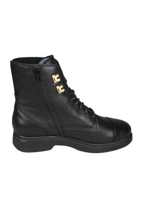 Durea Durea 9837.1186 Wijdte K Zwarte Veterboot