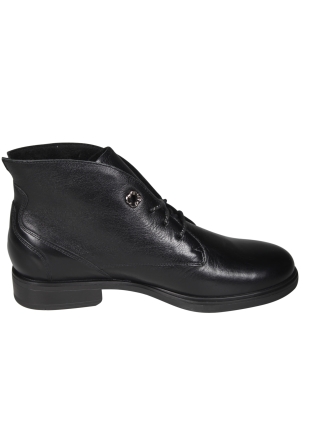 Durea Durea 9840.2183 Wijdte H Zwarte Veterboot