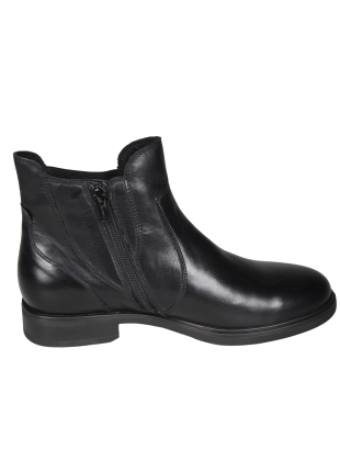 Durea Durea 9833.7390 Wijdte K Zwarte Enkellaars