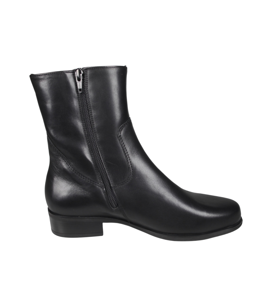 Semler A80683 Amy Zwarte Enkellaars | Wijdeman Dames Comfortschoenen