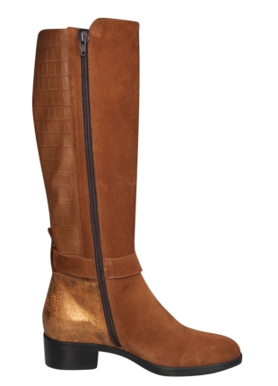 Durea Durea 9805.1315 Wijdte H Cognac Lange laars