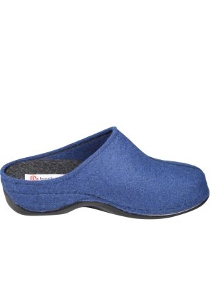 Berkemann Berkemann 01025 Florina Blauwe Pantoffel