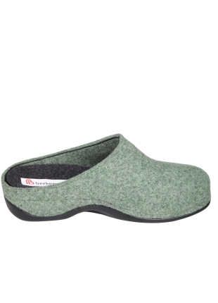Berkemann Berkemann 01025 Florina Groene Pantoffel