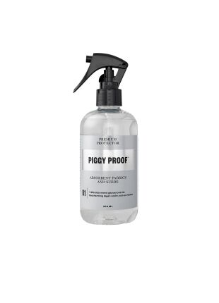 Piggy Proof Protector absorbent Fabrics and Suede 300ml