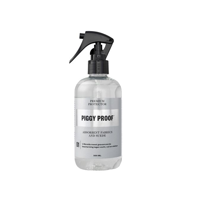 Piggy Proof Protector absorbent Fabrics and Suede 300ml